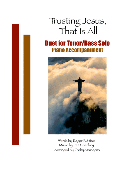 Trusting Jesus, That is All (Duet for Tenor/Bass Solo, Piano Accompaniment) image number null