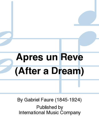Book cover for Apres Un Reve (After A Dream)