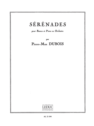 Book cover for Serenades (bassoon & Piano)