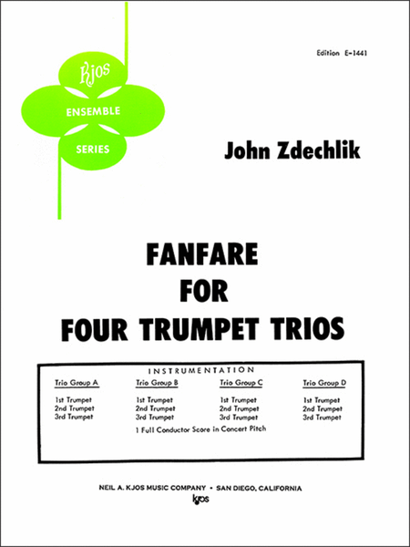 Fanfare For Four Trumpet Trios