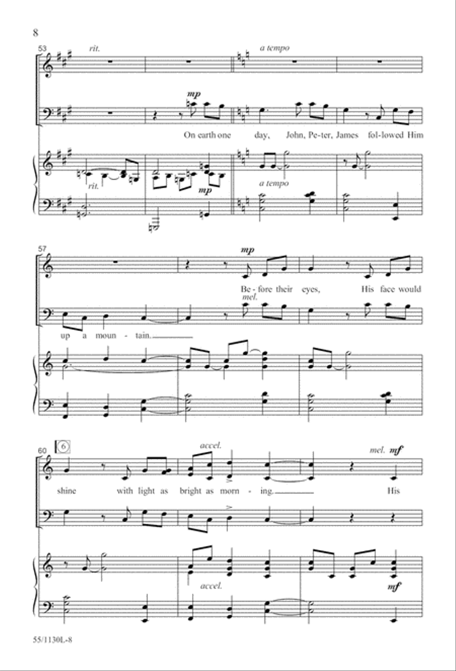 Journey to the Cross 3-Part scores gallery preview page 9
