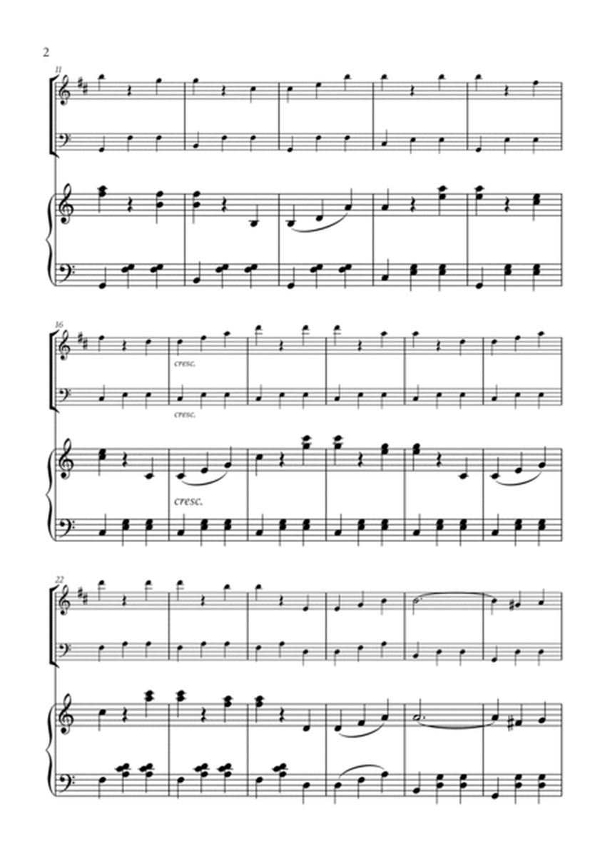 Johann Strauss II - An der schönen blauen Donau for Soprano Saxophone, Trombone and Piano image number null