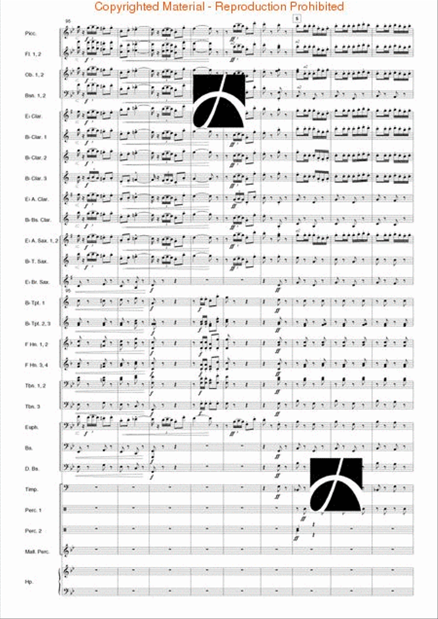 Carmen Suite Carmen Suite Concert Band scores gallery preview page 11