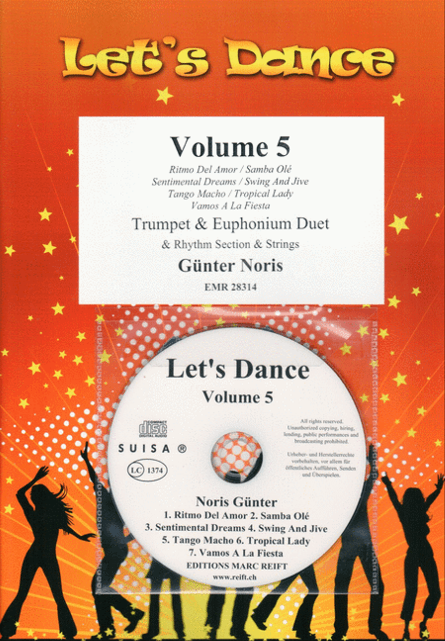 Let's Dance Volume 5 Brass Ensemble scores gallery preview page 1