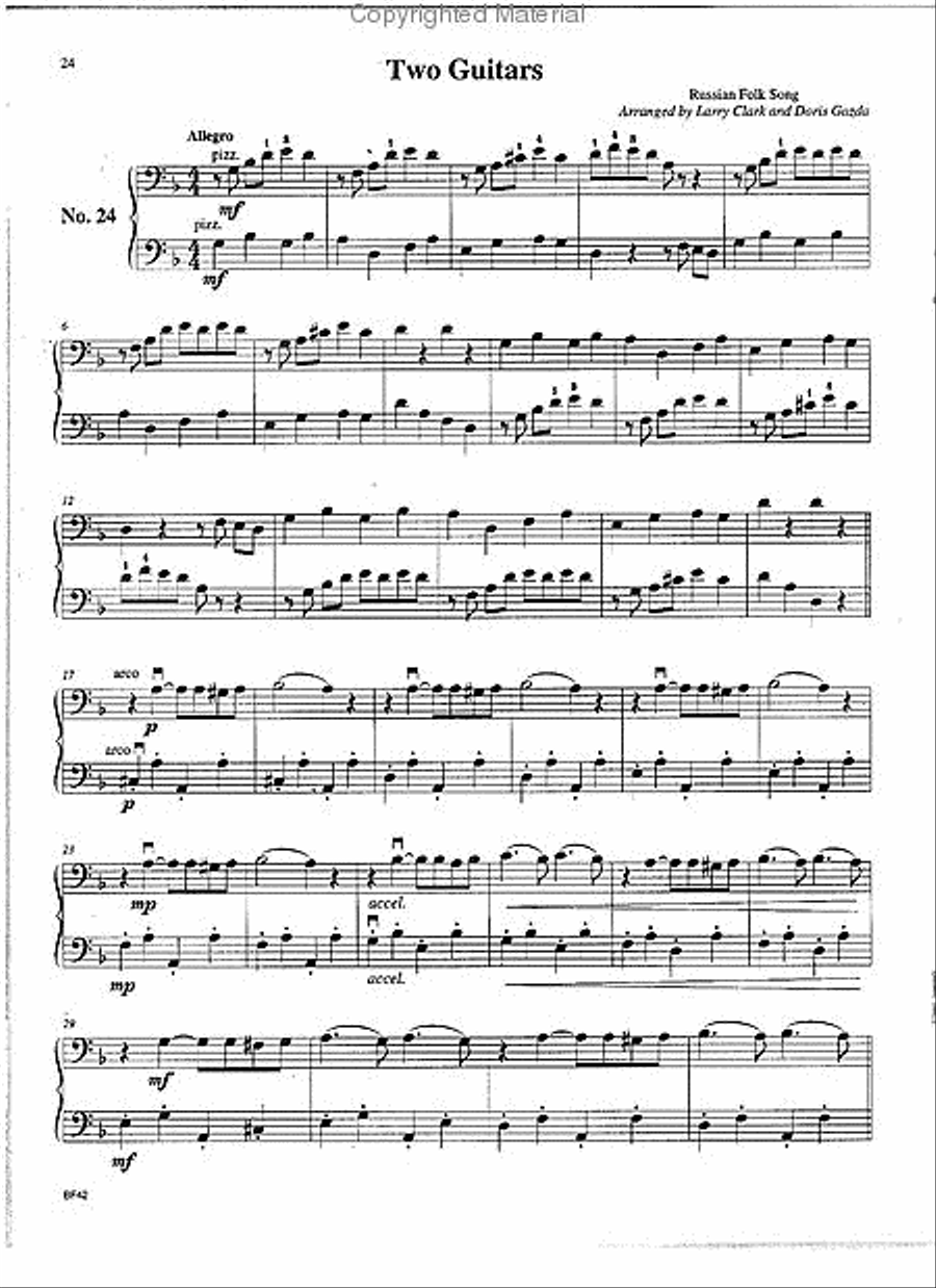 Progressive Duets - Volume II Cello scores gallery preview page 2