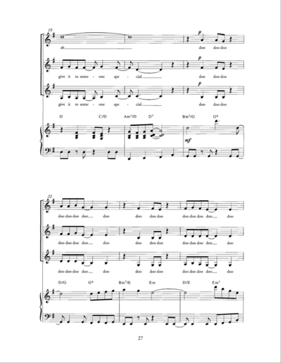 Last Christmas SSA scores gallery preview page 3