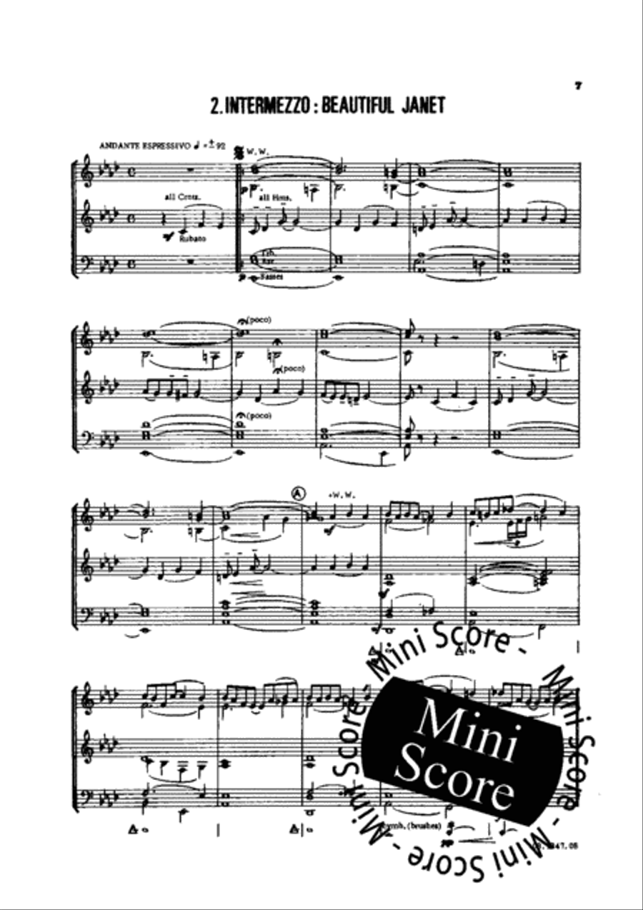 Ragtime Suite Concert Band scores gallery preview page 10