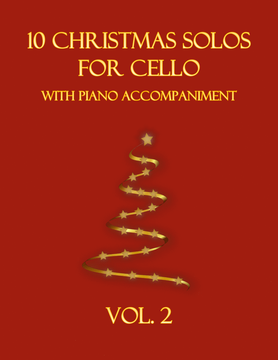10 Christmas Solos for Cello with Piano Accompaniment (Vol. 2) image number null