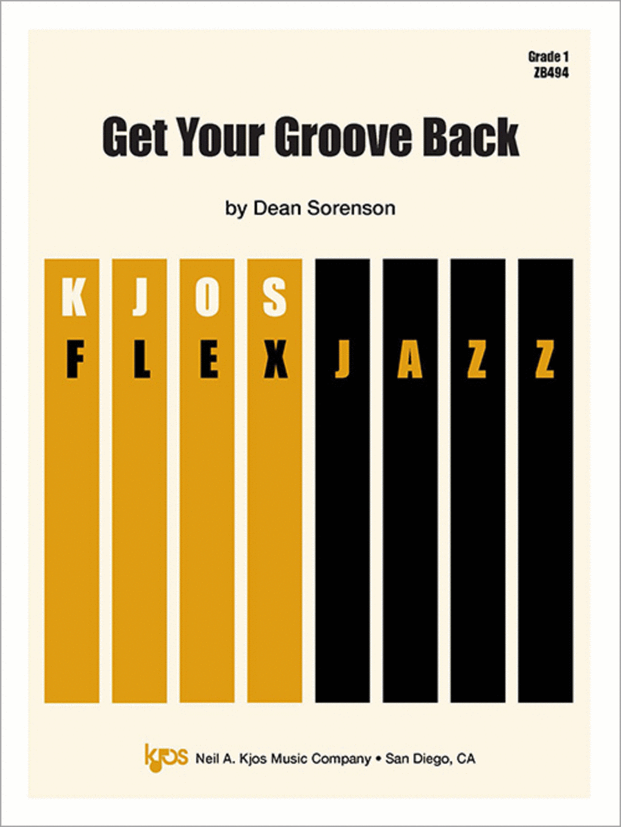 Get Your Groove Back Jazz Ensemble scores gallery preview page 1