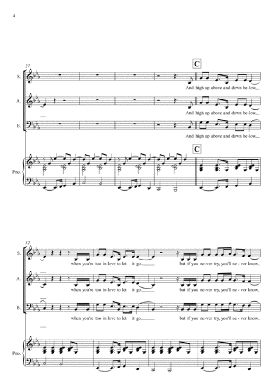 Fix You 3-Part scores gallery preview page 4