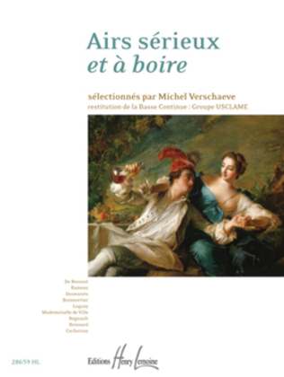 Book cover for Airs serieux et a boire