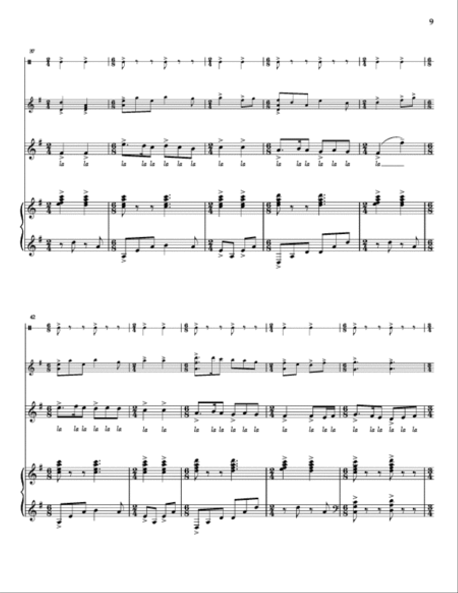 Five Hebrew Love Songs - Solo Soprano Version Choir scores gallery preview page 8