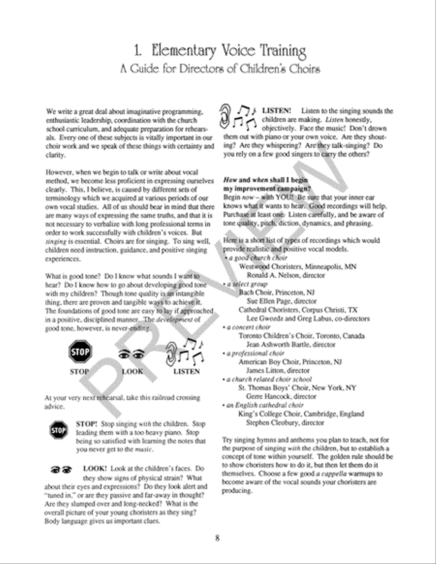 Of Primary Importance, Volume II Book Director Score scores gallery preview page 2