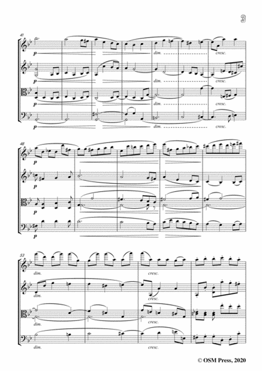 Beethoven-String Quartet No.12 in E flat Major,Op.127 image number null
