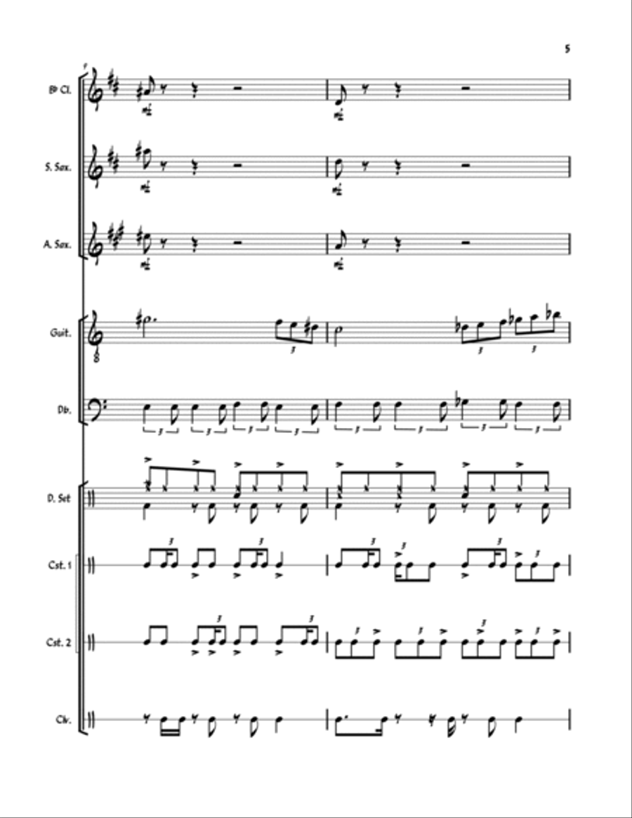 Point Taken Jazz Ensemble scores gallery preview page 5