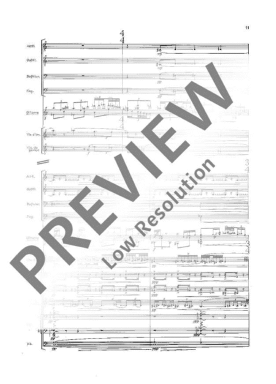 Ode an eine Äolsharfe Ode an eine Äolsharfe Bassoon scores gallery preview page 18