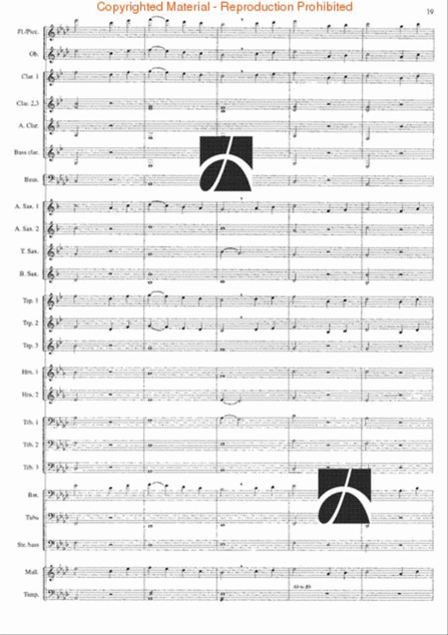 Tone Studies for Band Tone Studies for Band Concert Band scores gallery preview page 14