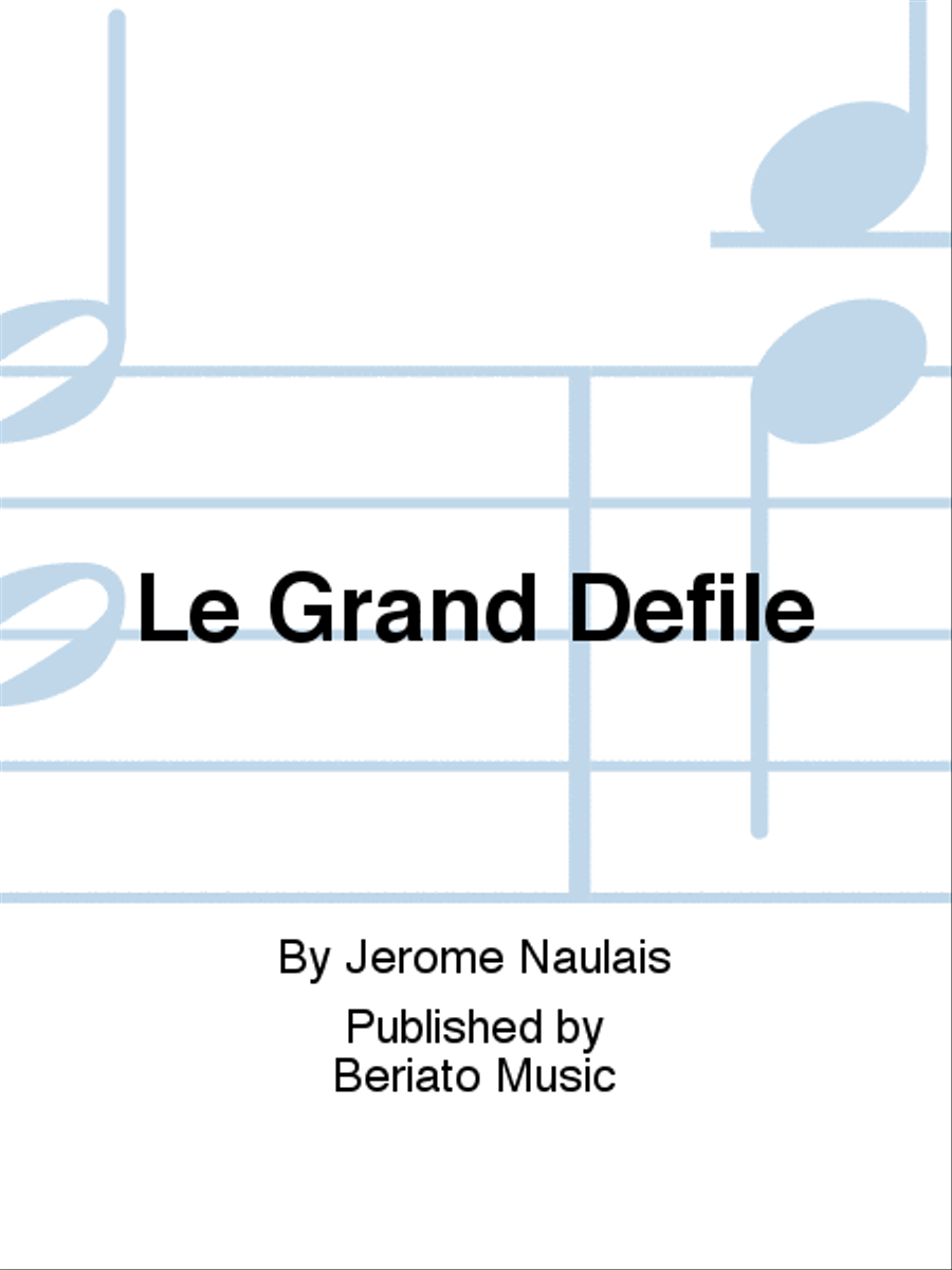 Le Grand Defile Trumpet Solo scores gallery preview page 1