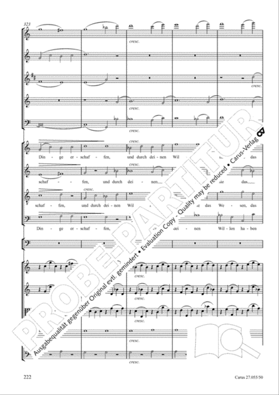 Ein Deutsches Requiem (German Requiem) 4-Part scores gallery preview page 229