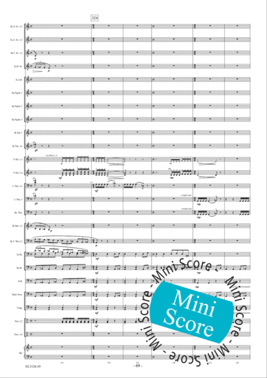 Migyur Fanfare Band scores gallery preview page 75