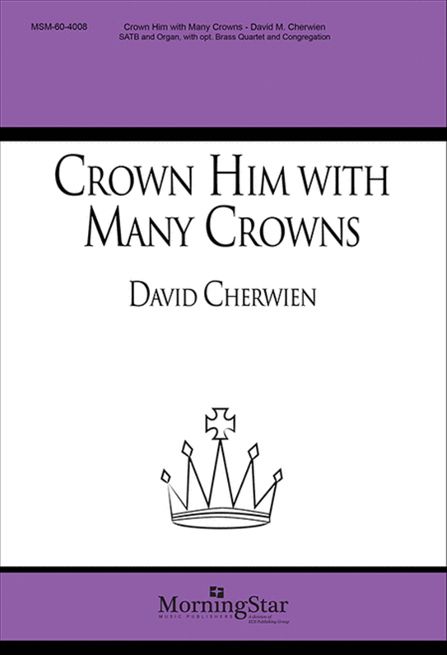 Crown Him with Many Crowns 4-Part scores gallery preview page 1