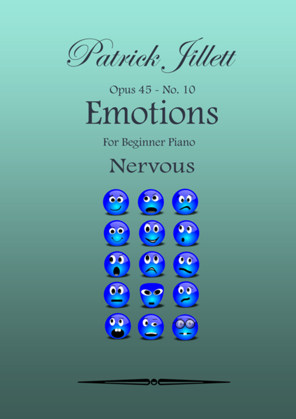 Emotions - For Beginner Piano No. 10 - Nervous image number null