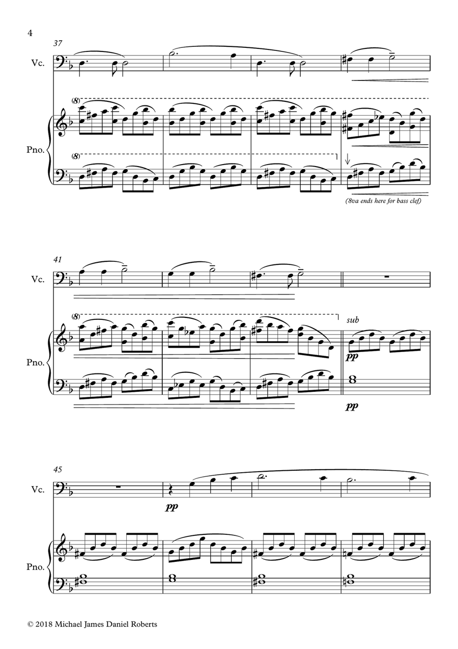 Aurora's Dream Piano scores gallery preview page 4