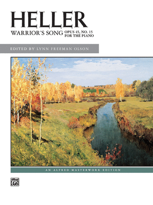 Book cover for Heller: Warrior's Song, Opus 45, No. 15