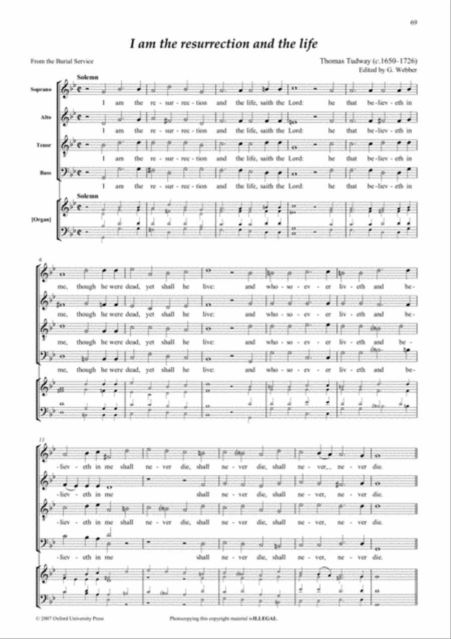 The Restoration Anthem Volume 2 1688-1714 Divisi scores gallery preview page 8
