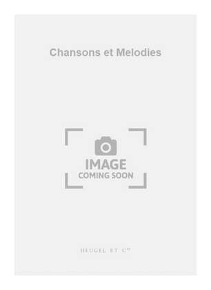 Book cover for Chansons et Melodies