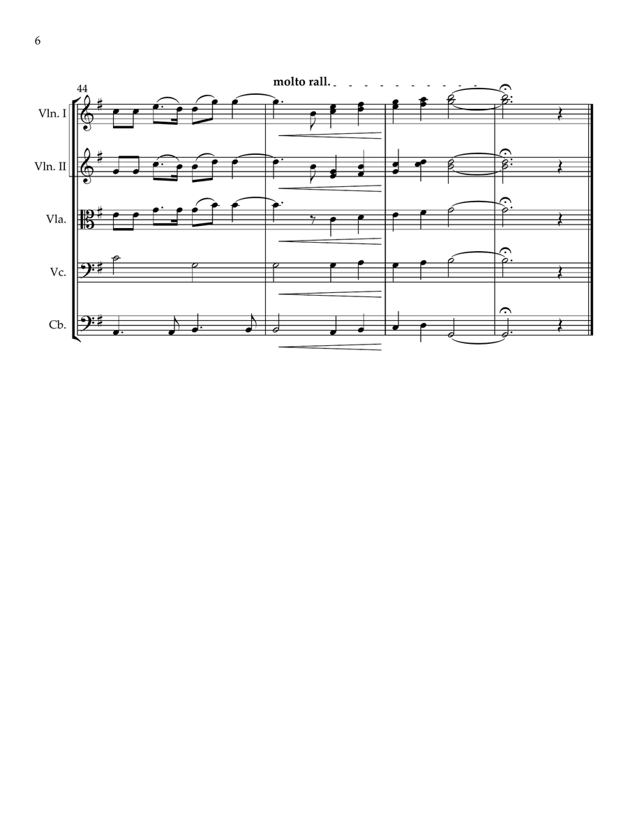 God Bless The U.s.a. String Orchestra scores gallery preview page 6