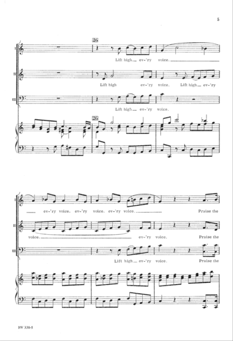 All Earth Sing Rejoice 3-Part scores gallery preview page 6