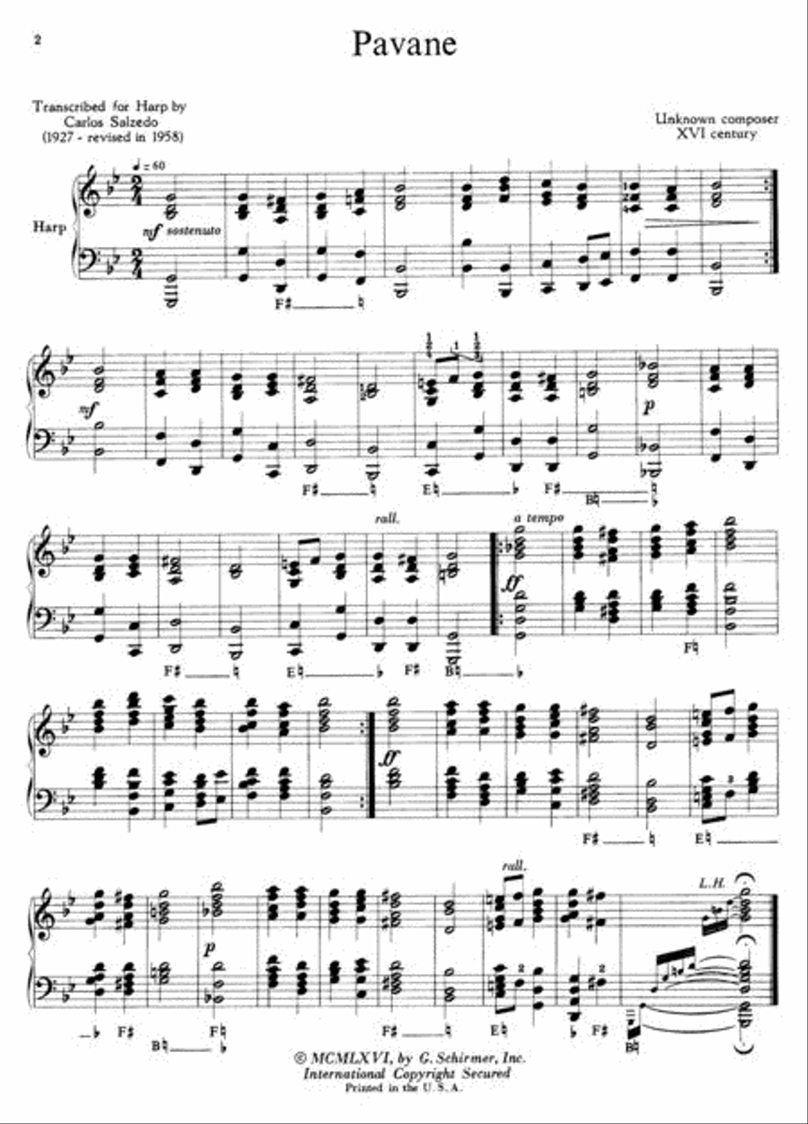 Solos for the Harp Player Harp scores gallery preview page 2