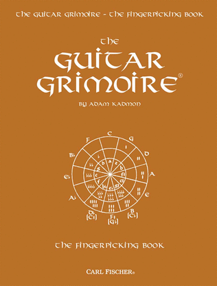 Book cover for The Guitar Grimoire: The Fingerpicking Book