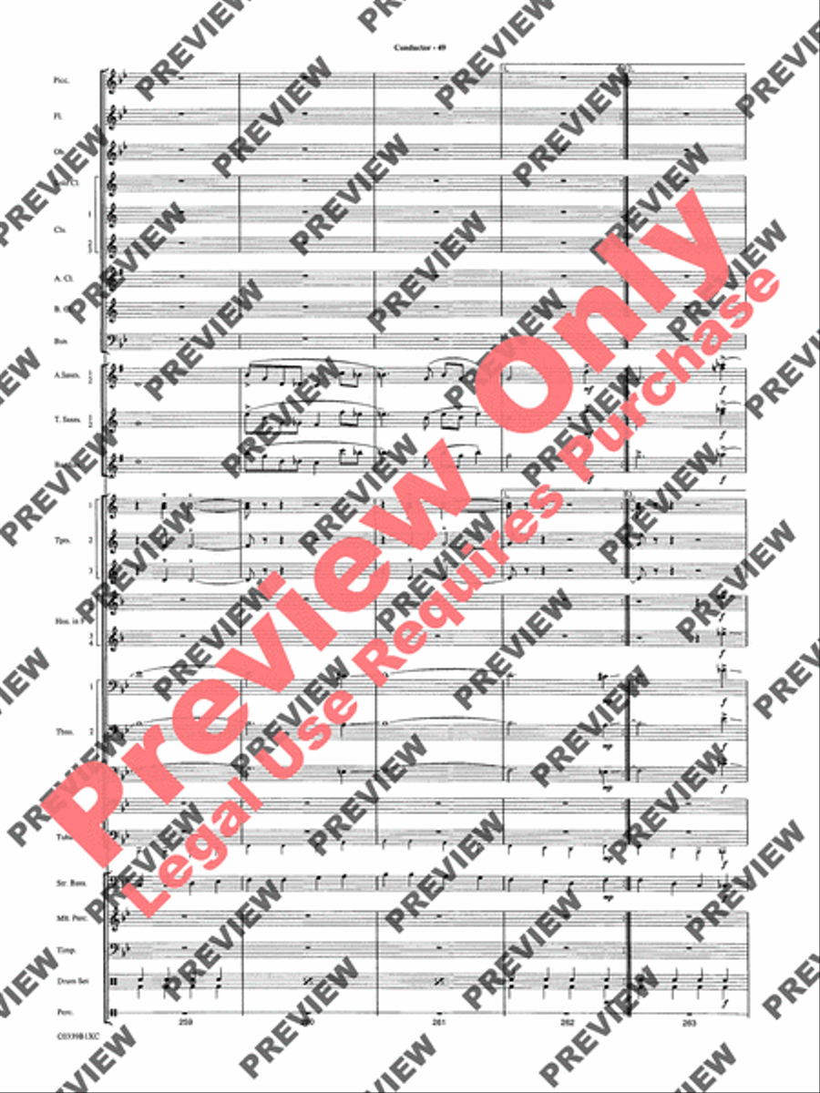 In the Miller Mood Concert Band scores gallery preview page 52