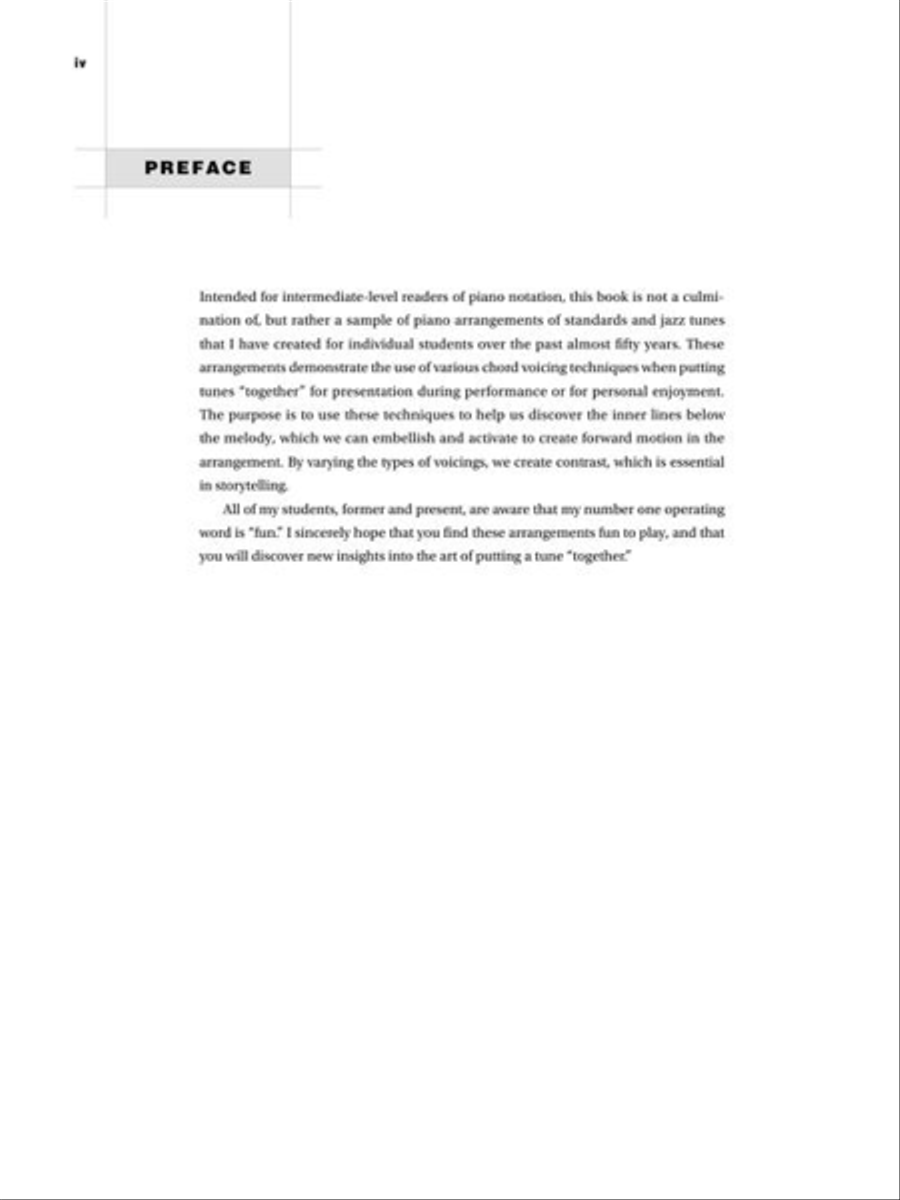 35 Jazz Arrangements for Solo Piano Piano Solo scores gallery preview page 5