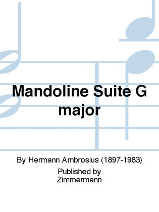 Mandoline Suite G major