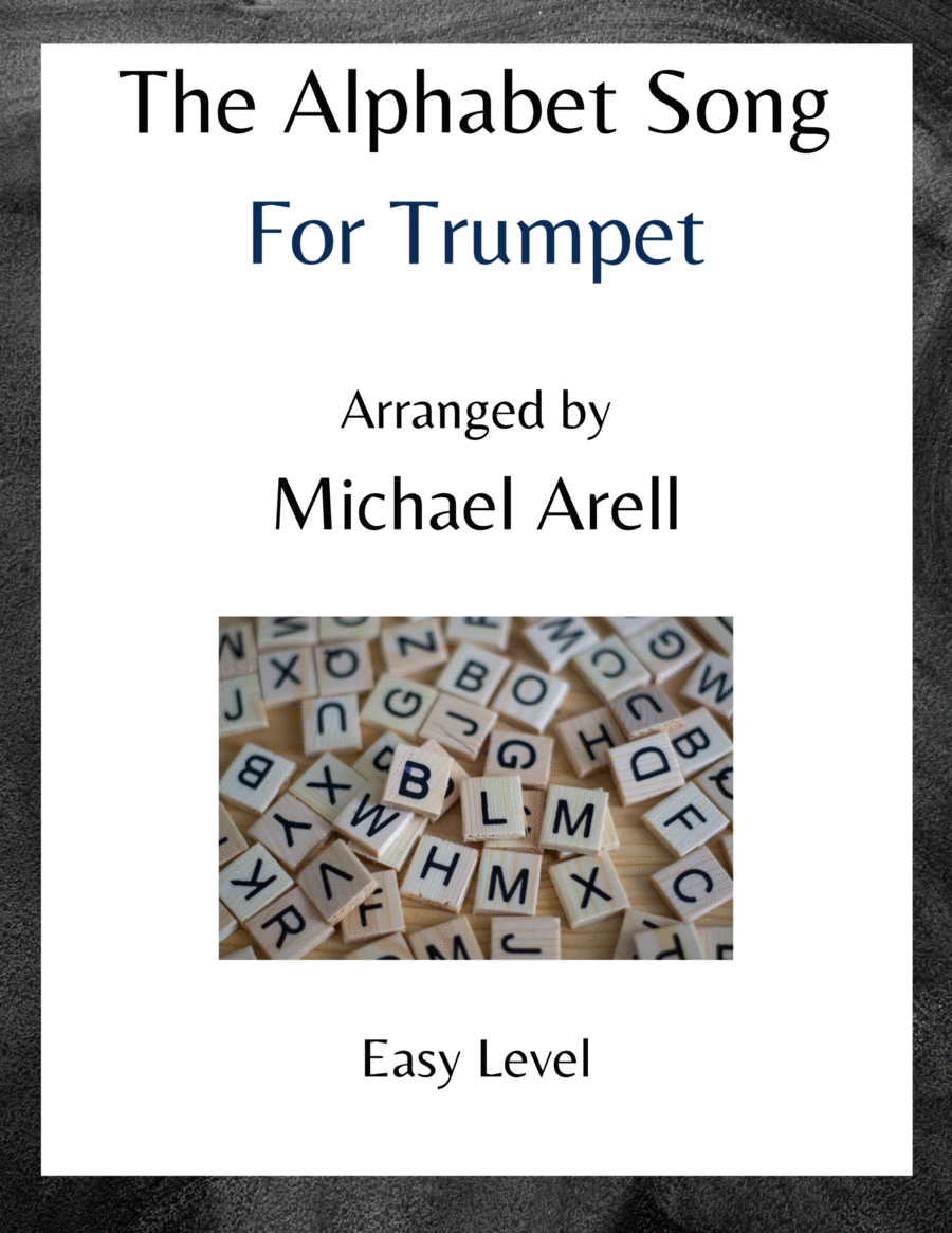 The Alphabet Song--Easy Trumpet Trumpet Solo scores gallery preview page 1