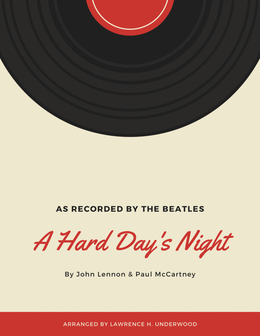 A Hard Day's Night Baritone Horn BC scores gallery preview page 1