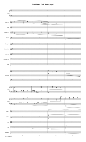 Behold Our God - Orchestral Score and CD with Printable Parts