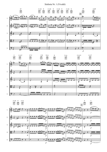 Sinfonia No. 1