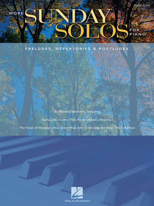 Book cover for More Sunday Solos for Piano