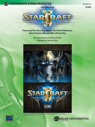 Book cover for StarCraft II: Legacy of the Void, Selections from