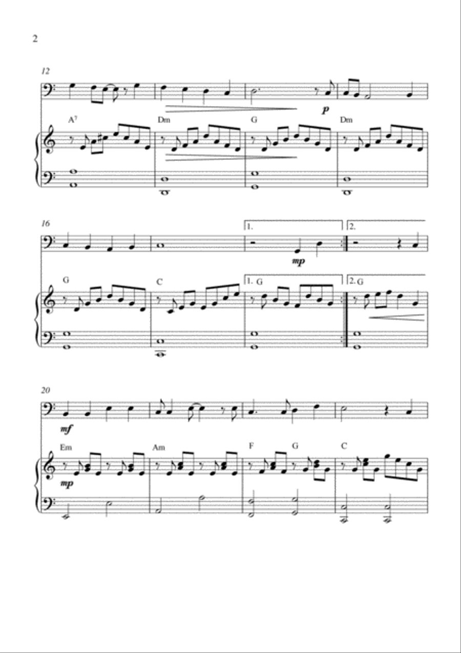Perhaps Love Perhaps Love Piano scores gallery preview page 2