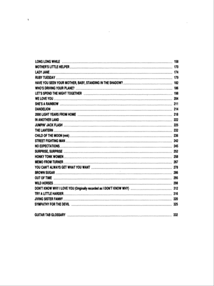Singles Collection - The London Years Electric Guitar scores gallery preview page 3