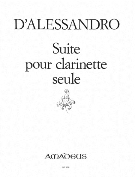 Suite for clarinet solo op. 64