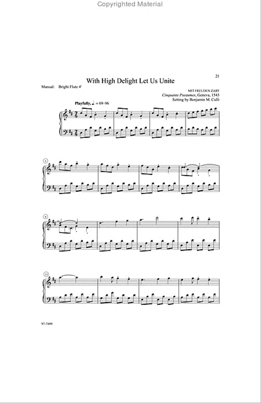 For Manuals Only, Set 2 Organ scores gallery preview page 8