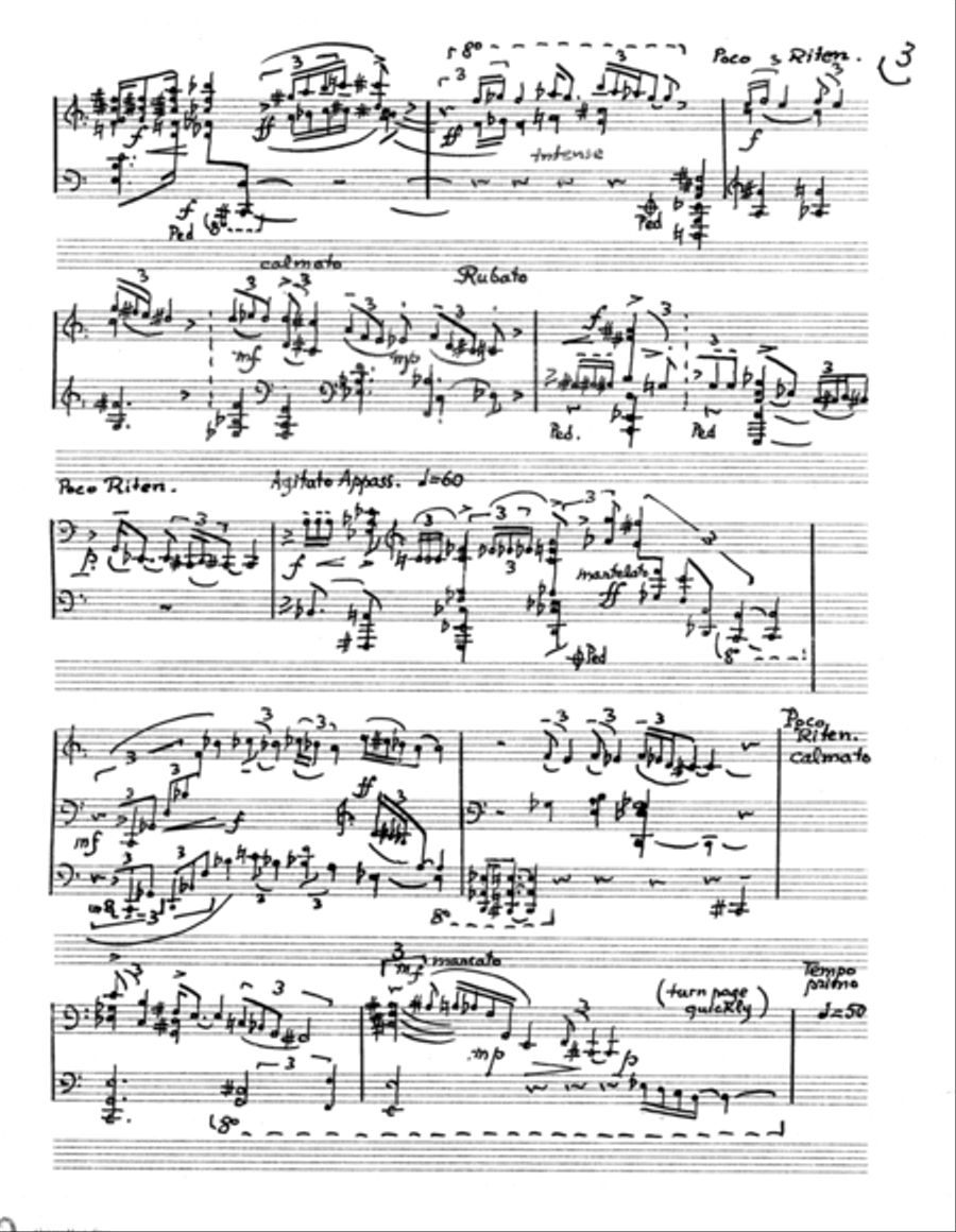 [Rudhyar] Autumn Piano Solo scores gallery preview page 5