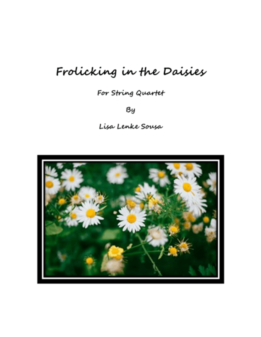Frolicking in the Daisies String Quartet scores gallery preview page 1