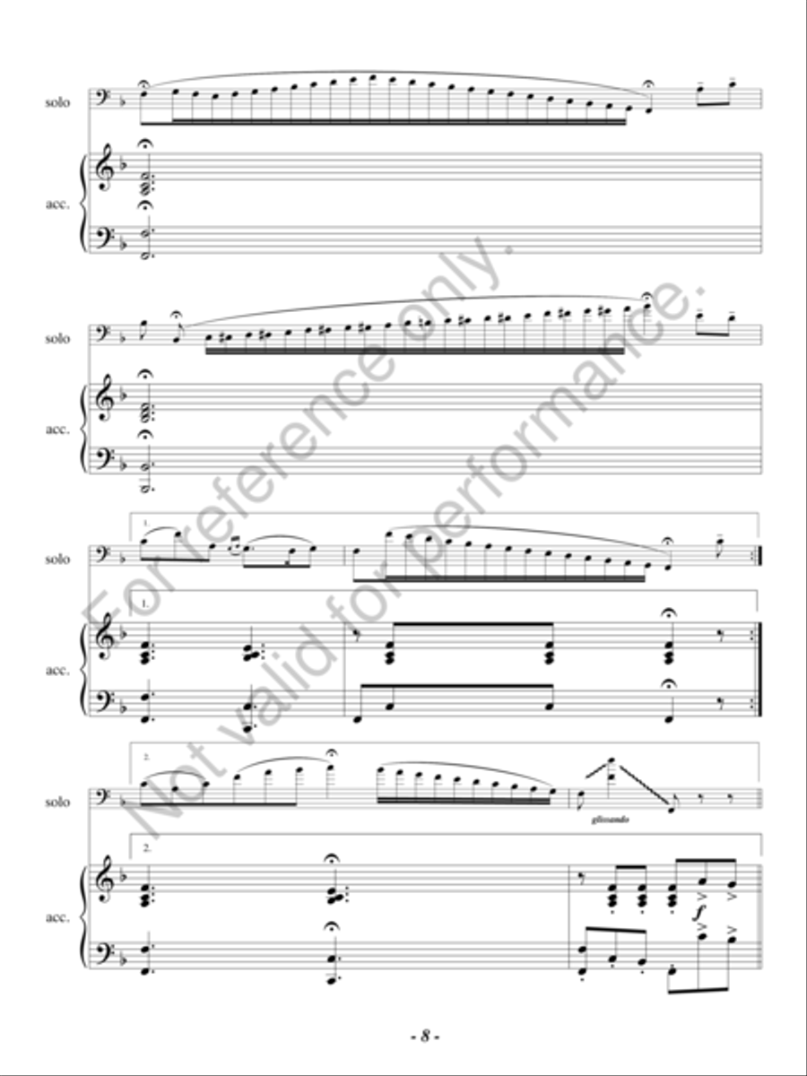 All Those Endearing Young Charms Euphonium scores gallery preview page 7